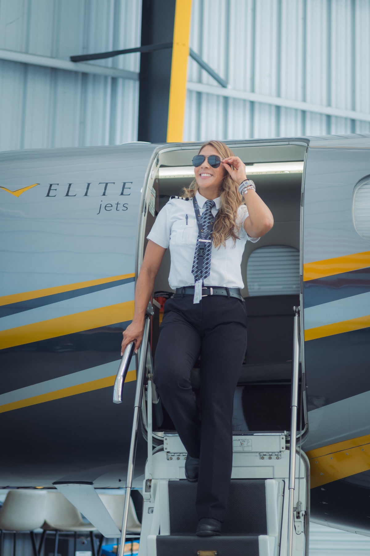 Maria Montero, pilot and founder